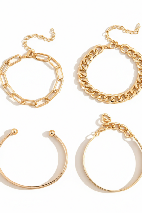 Elan - Collection of Gold Bracelets
