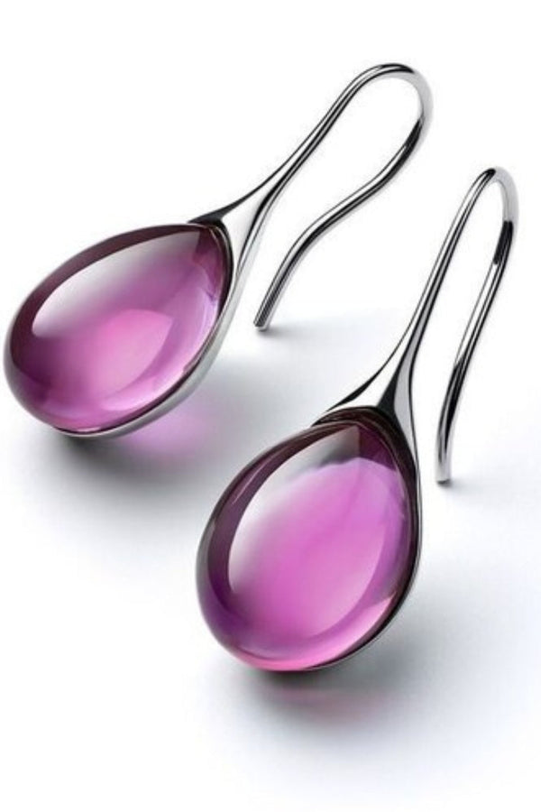 Radiant Crystal Dangle Earrings