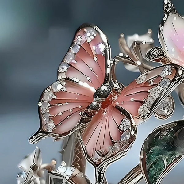 Croia - Elegant Butterfly Ring