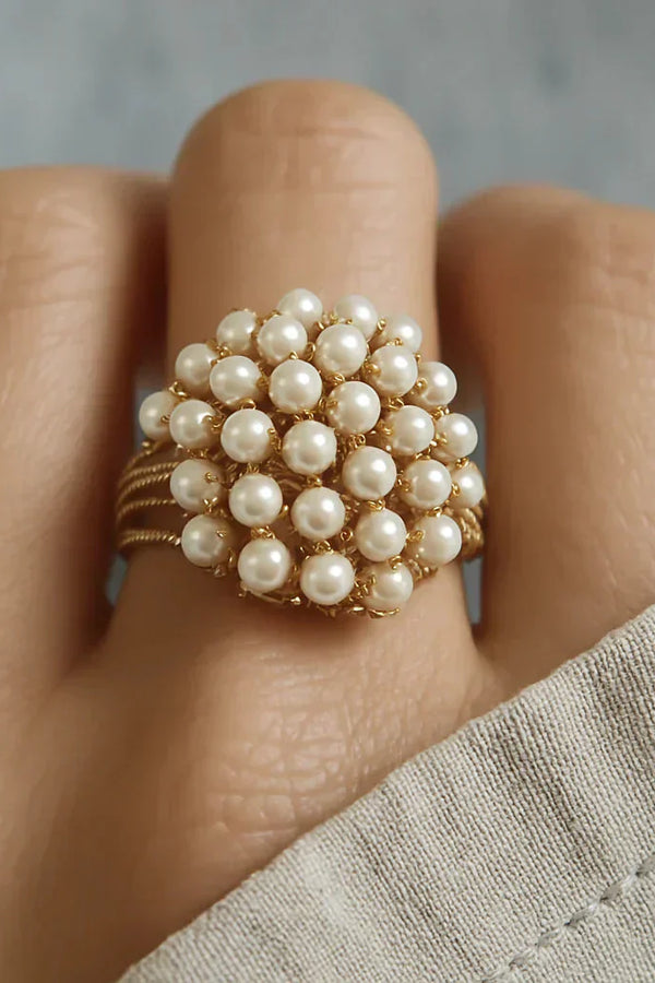 Bush - Pearl-Enhanced Ring