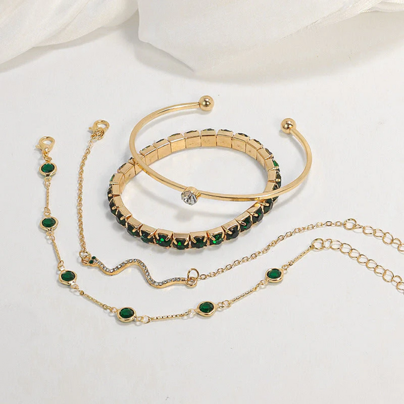 Sorina - Gold Bracelet Set