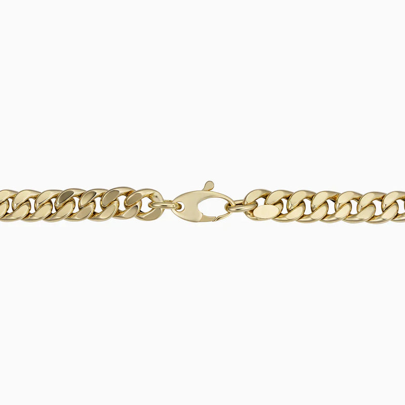 16K Gold Cuban Bracelet - Elegant Jewelry Piece
