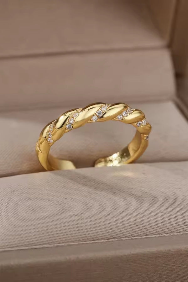 Braided Gold Ring
