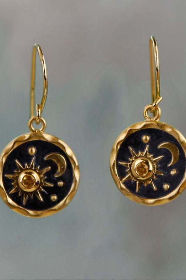 Bohemian Sun & Moon Earrings