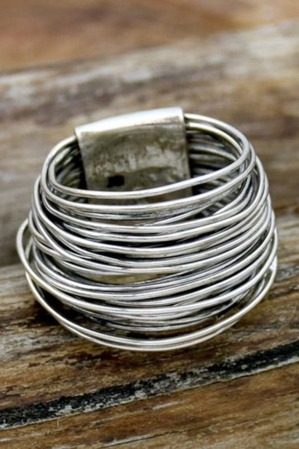 Vintage-Inspired Silver Lagdelings Ring