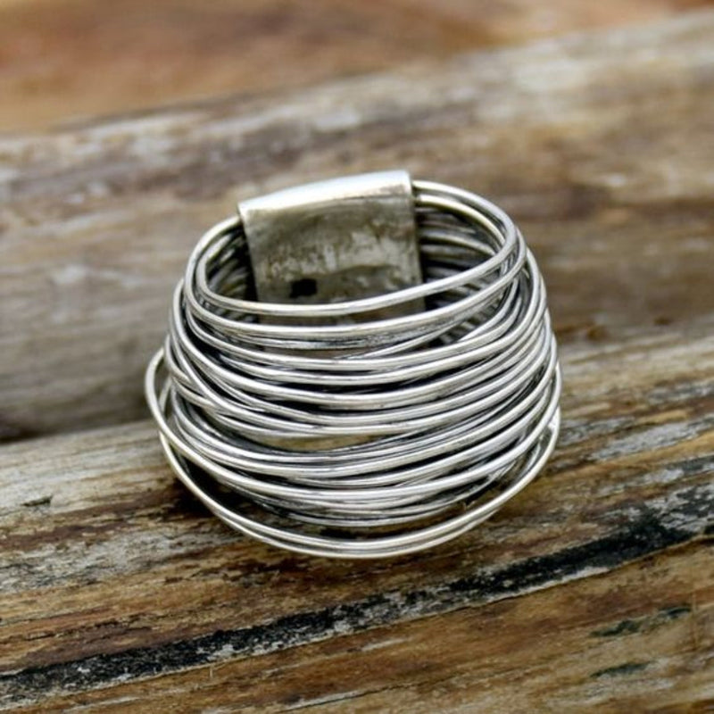 Vintage-Inspired Silver Lagdelings Ring