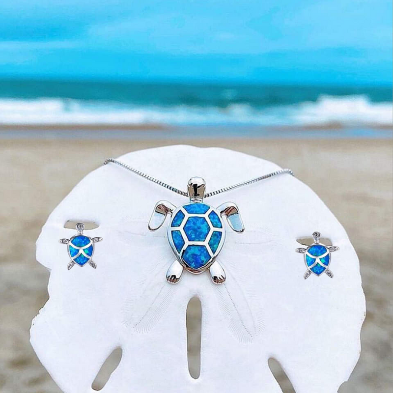 OpalWave - Sea Turtle Inspired Jewelry Collection