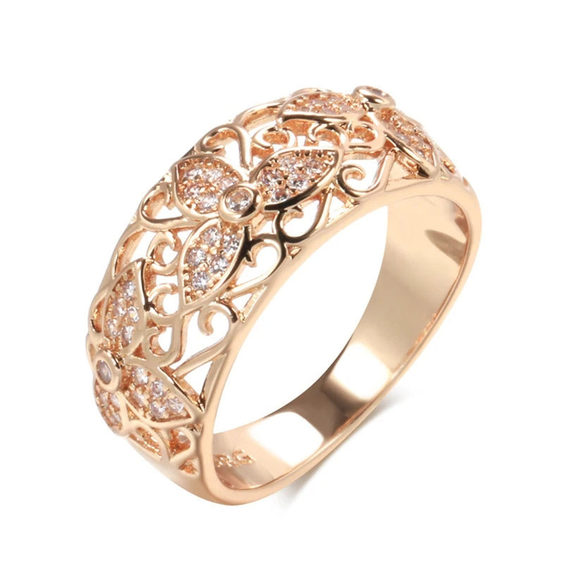 Chic Yellow Gold Band