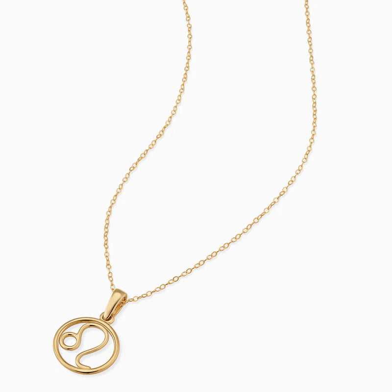 Zodia - Elegant Gold Zodiac Pendant Necklace