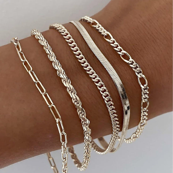 Ellis - 16K Gold Bracelet Collection