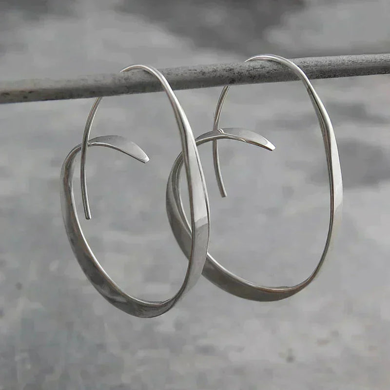 Delightful Spiral Design Earrings