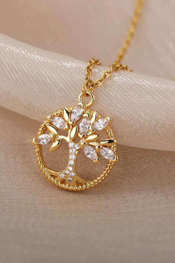 Tree of Life Sparkling Necklace