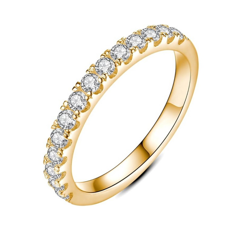 Eterna - 18K Moissanite Bridal Ring