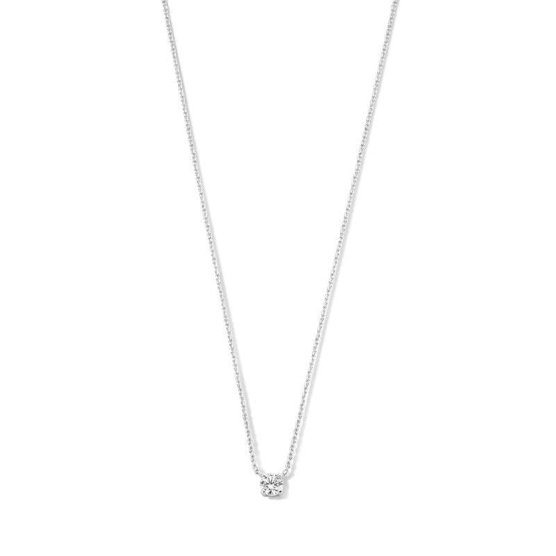Clea - 14K Gold Moissanite Necklace